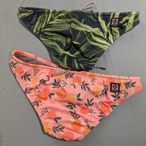 TWO Jolyn Midl bikini bottoms size medium